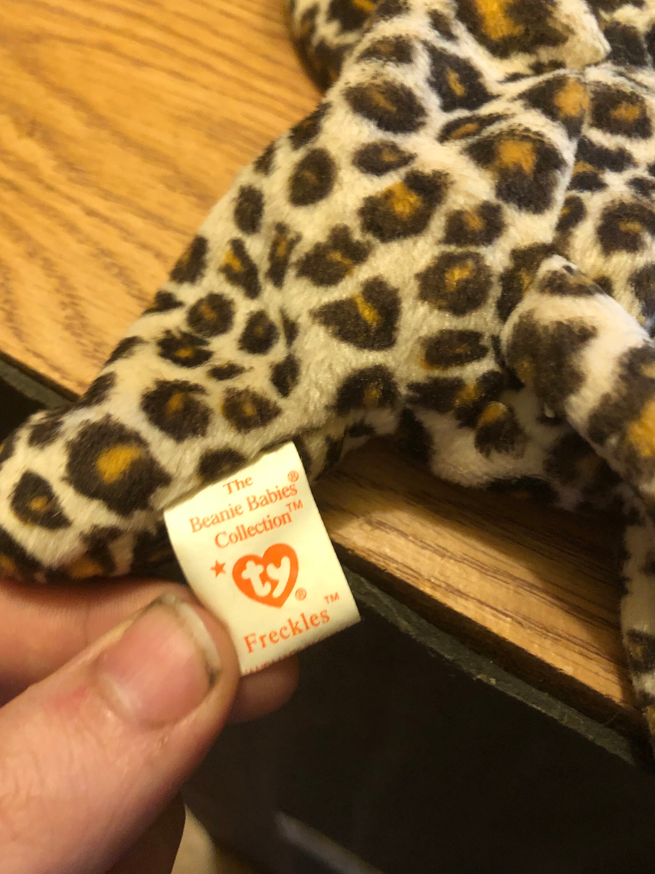 Ty Beanie Babies Freckles Etsy