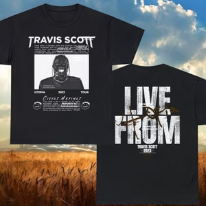 Buy Travis Scott Shirt T-Shirt Rapper Merch for Men Women Teen Unisex  Comfortable Soft Fabric Gray at