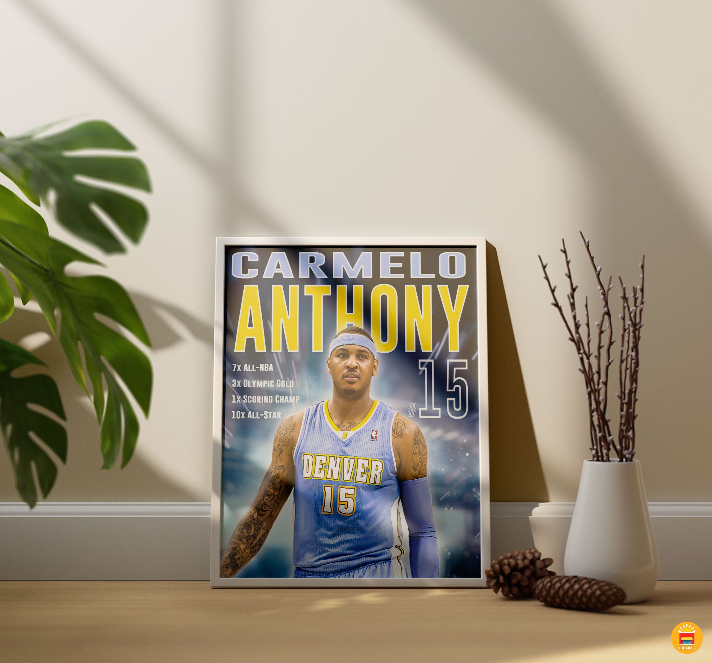Carmelo Anthony Denver Nuggets shirt - Yeswefollow
