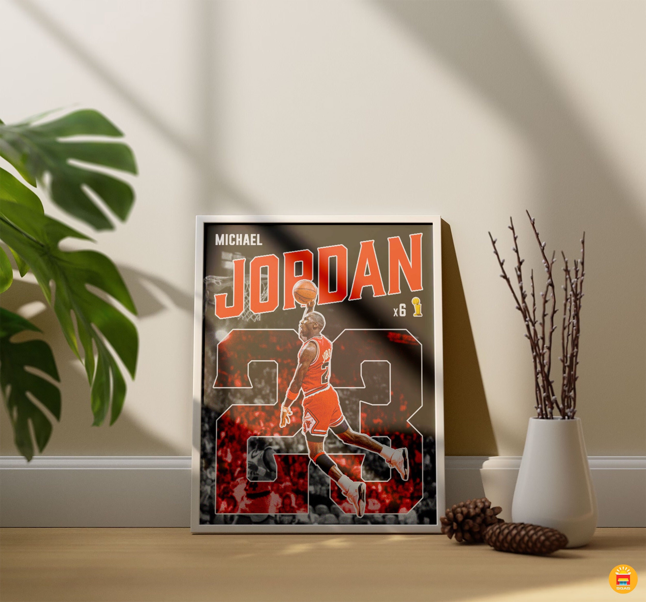 Michael Jordan Printable Poster With Titles Chicago Bulls - Etsy Australia