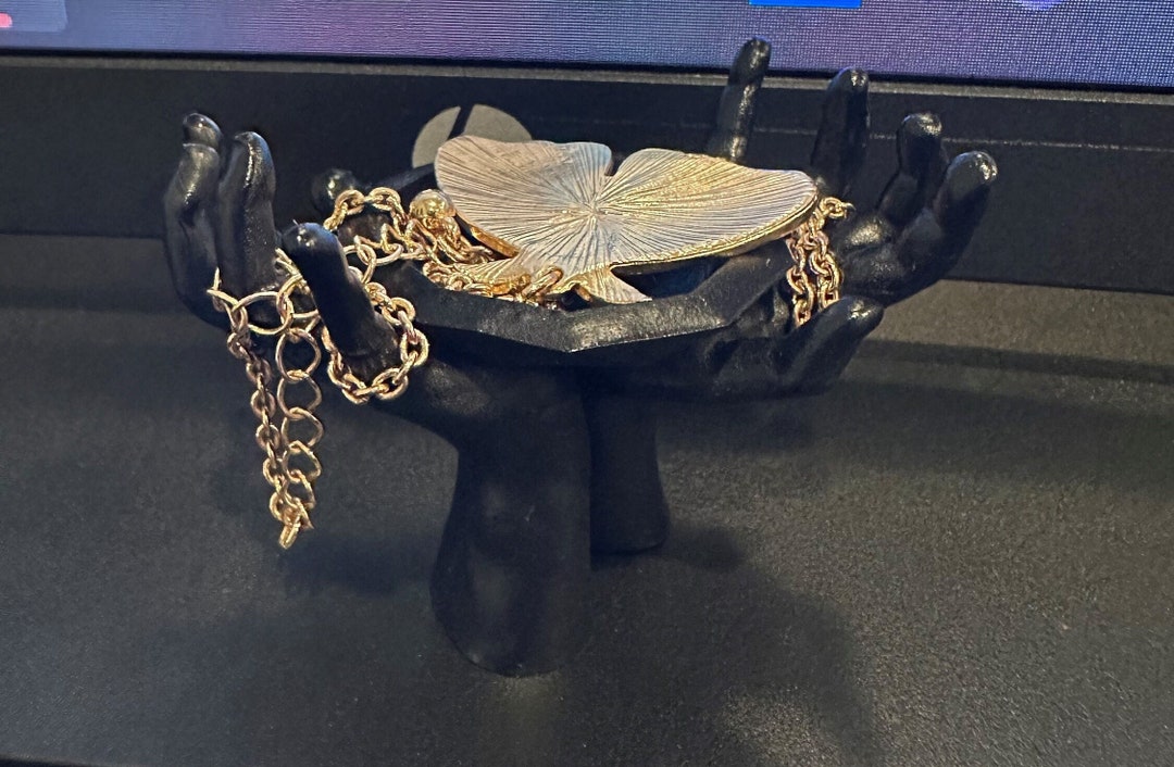 Mini Hand Jewelry Holder Etsy