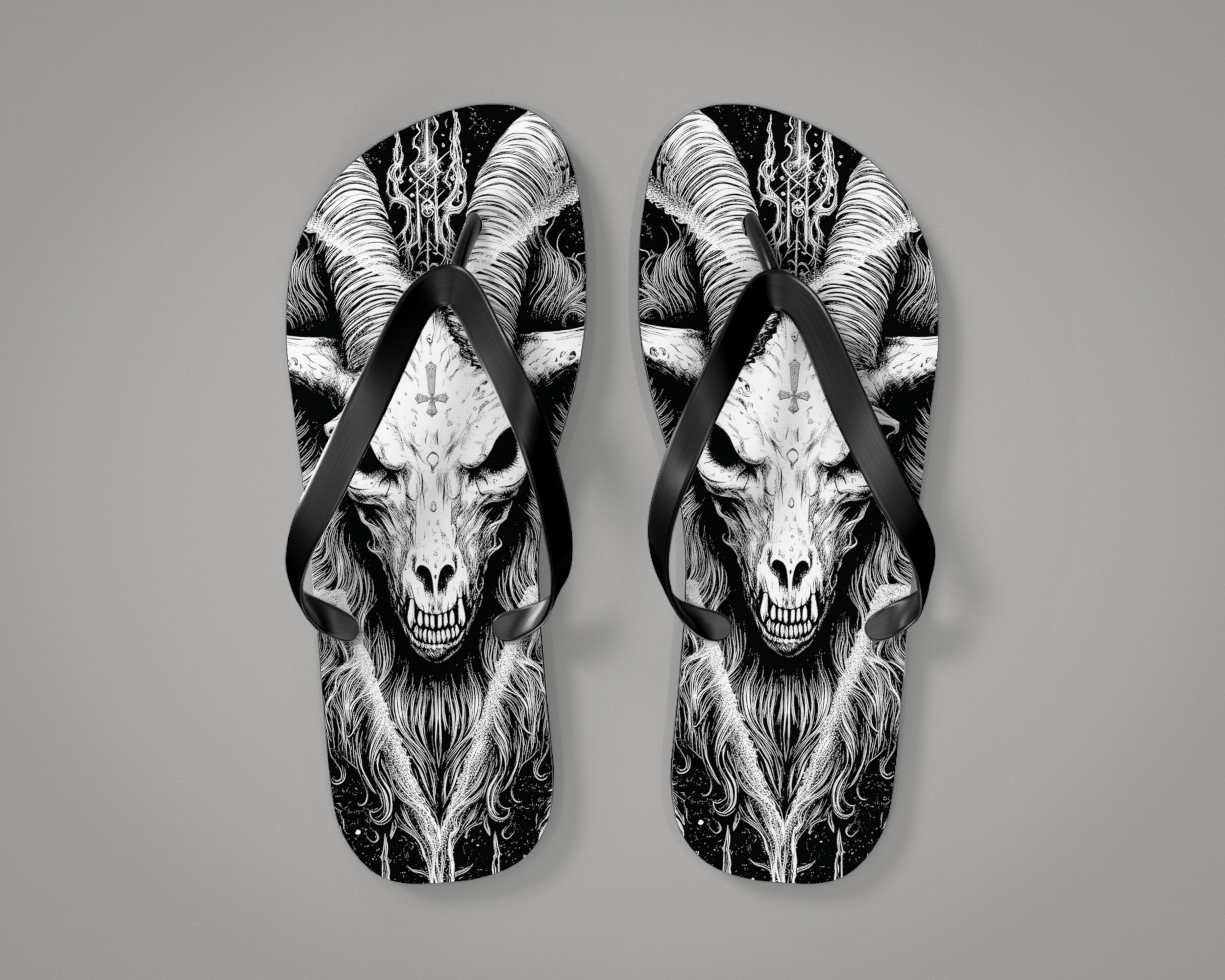 Skull Flip Flops Australia