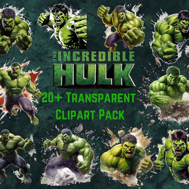 Mini Hulk Sticker Hulk Stickers - Etsy