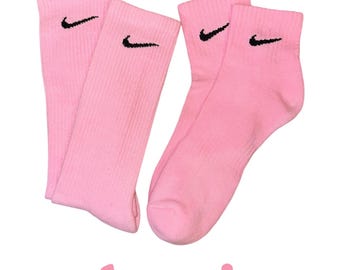 Tie dye Nike Socks, Tie dye socks, tie dye, tie dye nike, Colorful socks, dip dyed, hand dyed, nike socks, matching socks, cool socks
