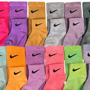 Tie dye Nike socks, Nike Tie dye, Nike tie dye socks, Nike adult socks, Nike toddler socks, colorful socks, tie dye socks, Kids tie dye sock