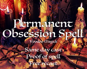 AFRIKAN Permanent Voodoo Obsession Spell Using Extreme Powerful Magick To Make Them completely obsessed with You Same Day Cast - Black Magic