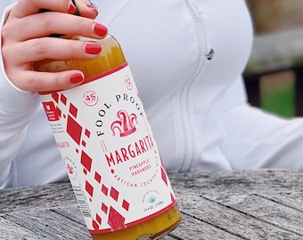 Pineapple Habanero Cocktail - Margarita Drink Mixer - Delicious Vacation Cocktail - Easy Mix Drink - Natural Cocktail Mixer - Craft Cocktail