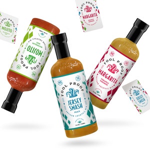FoolProof Craft Cocktail Mixer - All Natural Cocktail Mixer - 24.5oz Craft Cocktails - Drink Mixer - Easy Cocktail Mixer - Party Host Gift