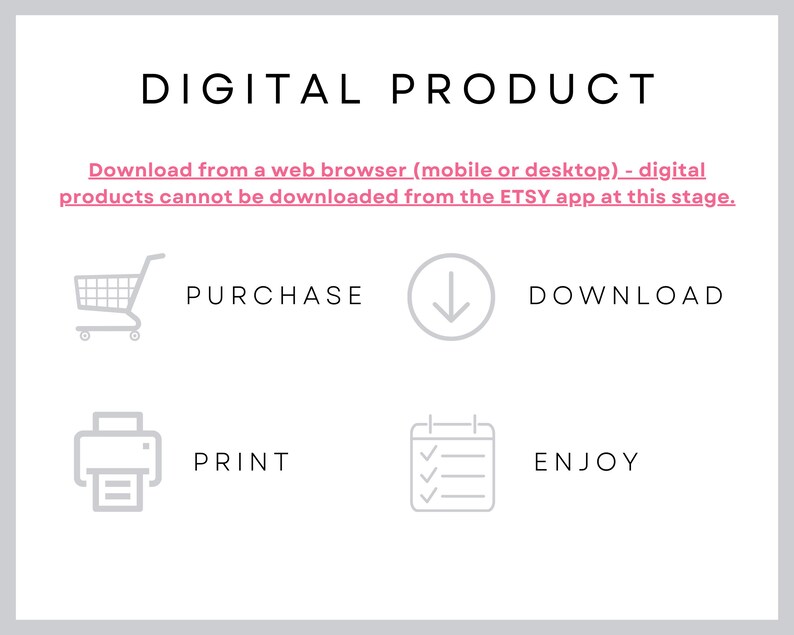Digital Download PDFs