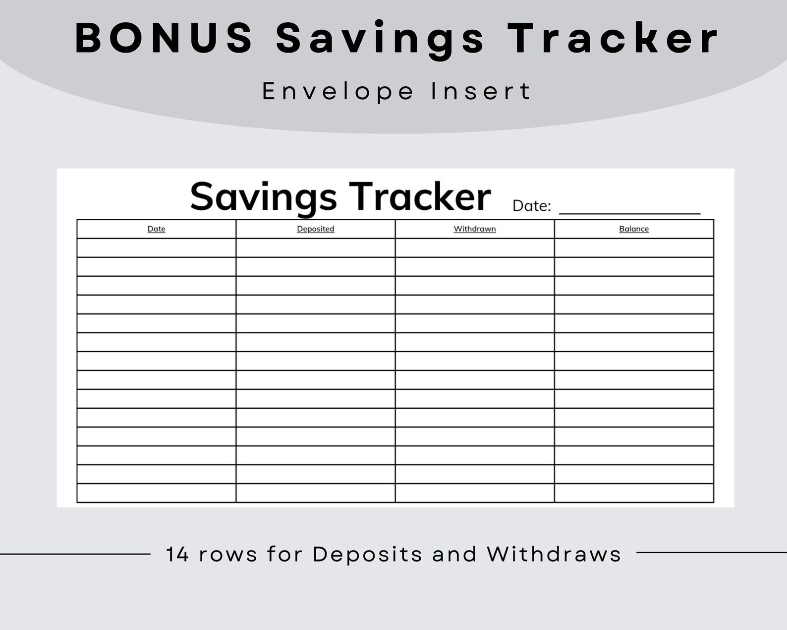 A6 Savings Challenge Printable Bundle, Cash Stuffing, Envelope Stuffing
