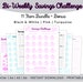 Biweekly Savings Challenge Printables Savings Challenge - Etsy