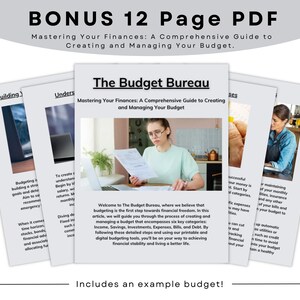 A6 Savings Challenge Bundle: 15 Sinking Fund Trackers (Digital Download) image 8