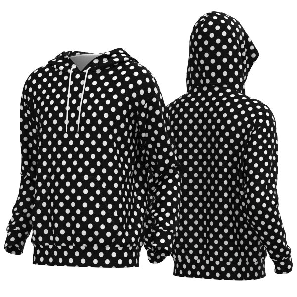 Polka Dot Hoodie - Etsy