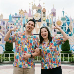 It's A Small World Hawaiian Shirt Disney Disneyland Men Women Button Shirt Short Sleeve Clothing