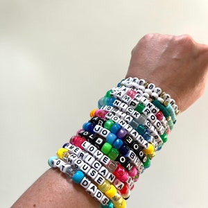 READY TO SHIP!! 10 Random Jonas Brothers Trading Friendship Bracelets Handmade **Fast Shipping**