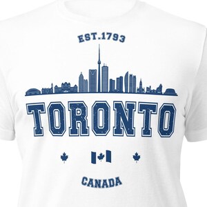 Toronto Shirt | Toronto Skyline Unisex Shirt For Travelers and Locals |  Urban Cityscape Graphic | Toronto Gift
