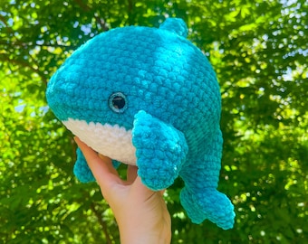 Crochet Dolphin Plushie