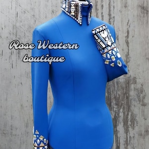 Western show shirt and pad