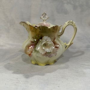 Rare RS Prussia Handpainted Teapot | Circa 1880-1910