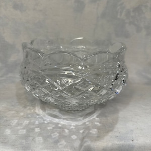 Waterford 8” Centerpiece Bowl with Scalloped Egde