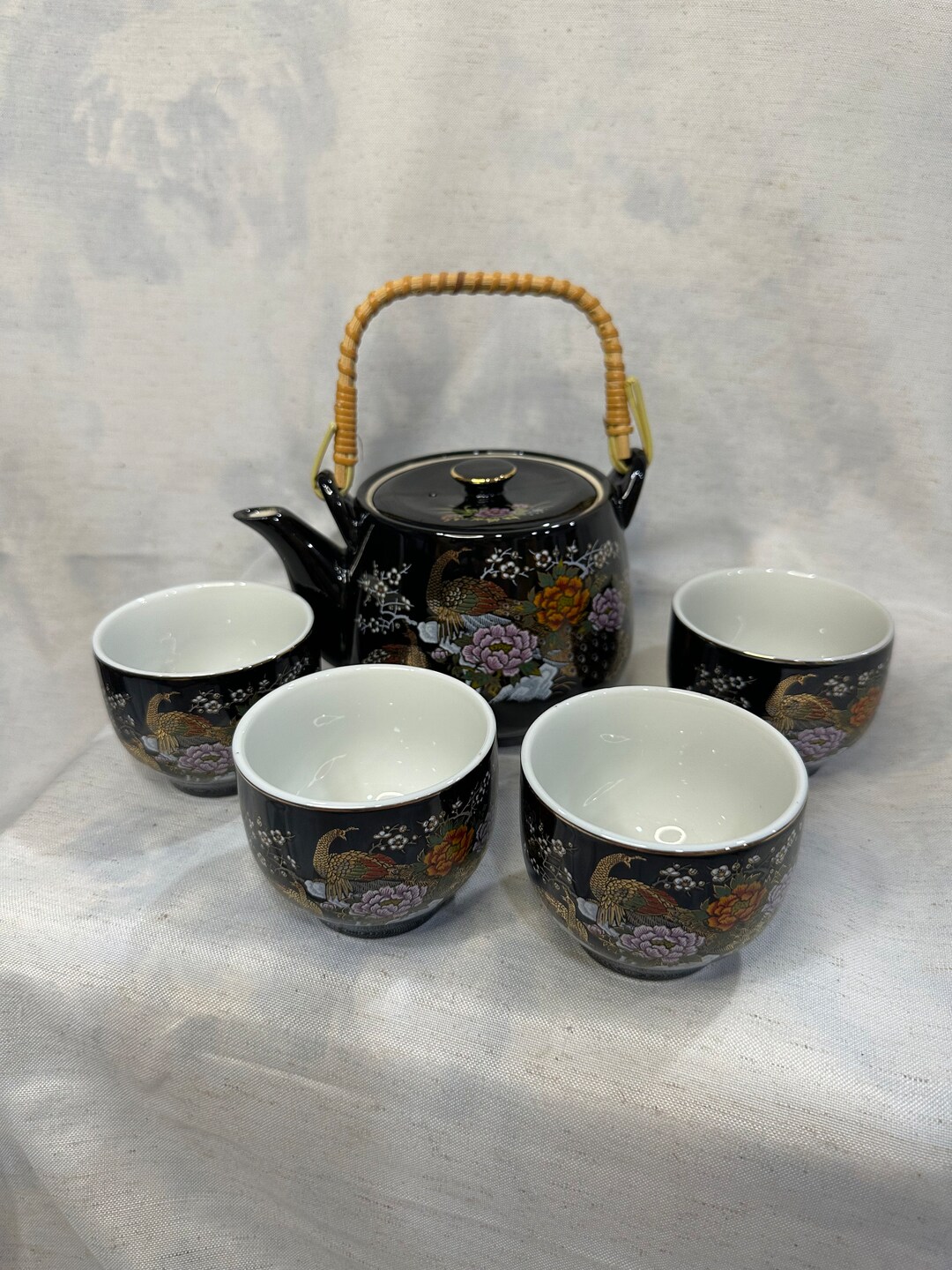 Japanese Vintage Tea Set Etsy