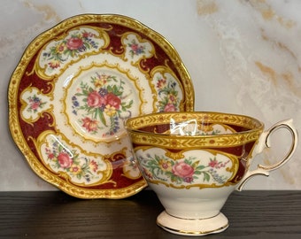 ロイヤルアルバート レディーハミルトン 1940年代 ティーカップ