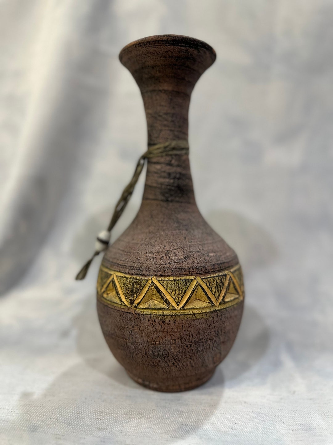Handmade in Ghana Vintage Vase Etsy