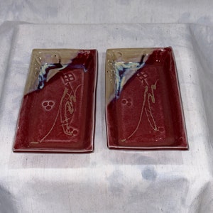 Ceramic Rectangular Platter | Set of 2