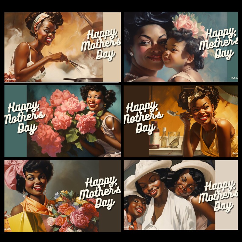 Mother's Day Zoom Virtual Backgrounds Backdrop Women Etsy