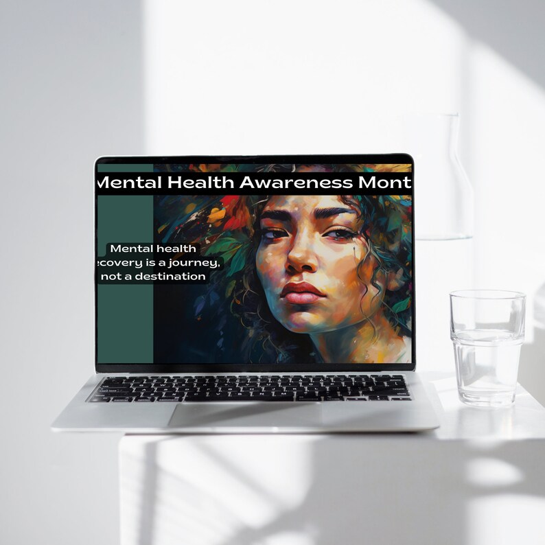 10 Zoom Virtual Backgrounds Mental Health Awareness Month Etsy Ireland