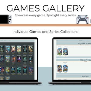 Video Game Tracker Toolkit Gaming Tracker Spreadsheet Template Backlog Picker Planner Gaming Log Achievement Wishlist Collection Game Review image 8