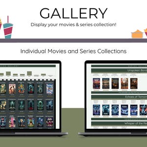 Film & Serie TV Show Tracker Tabelle Vorlage mit Galerie Zitaten Sammlung Film Liebhaber Journal Planer Episoden Bewertung Bewertung Bingo Bild 7