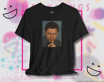 Jeff Goldblum Shh Graphic Tee