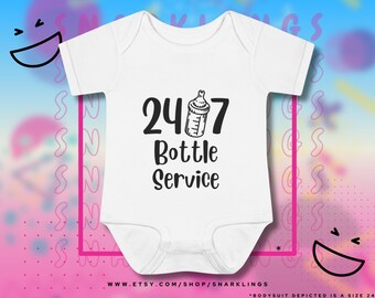 24/7 Bottle Service Baby Bodysuit