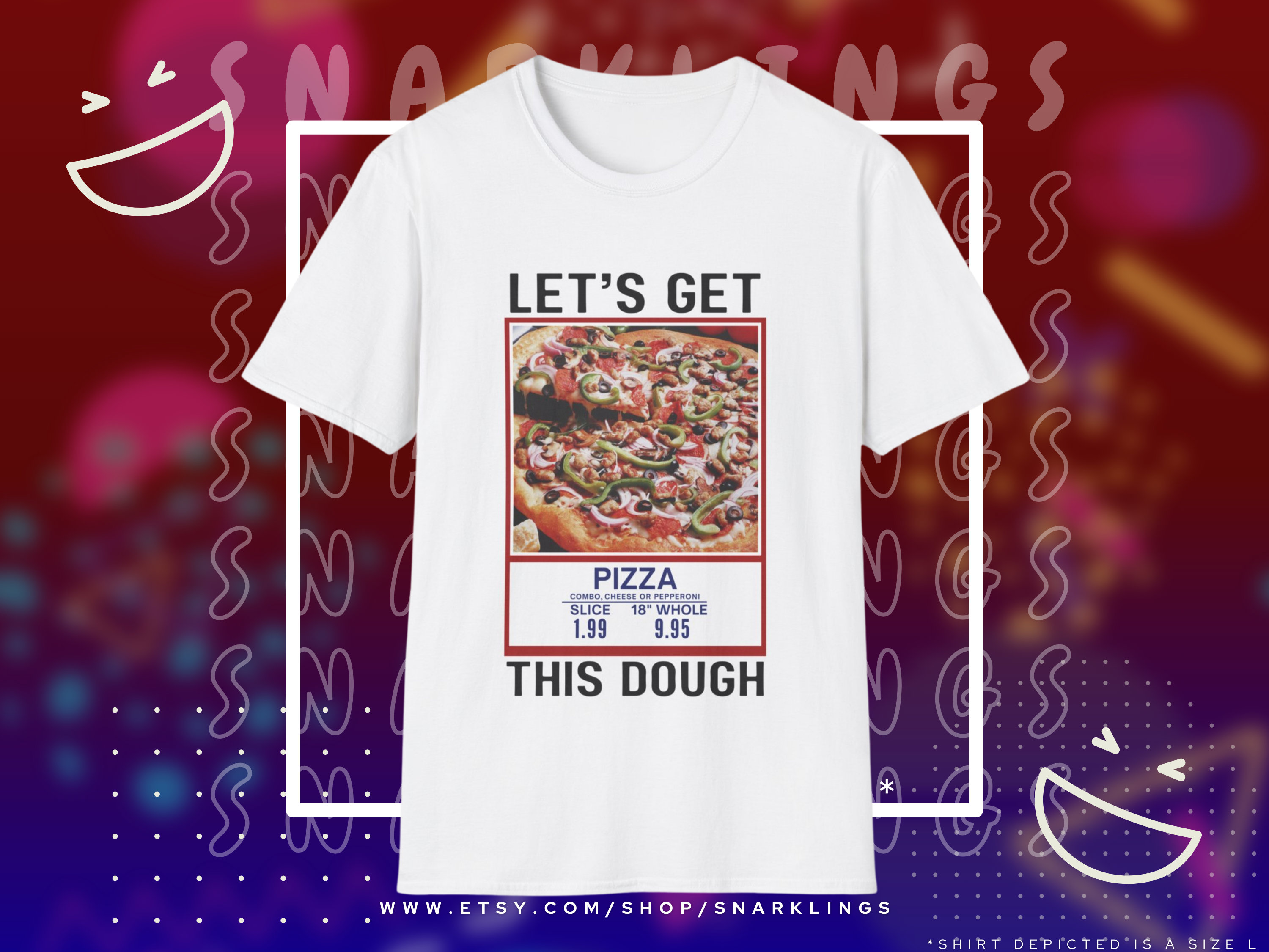 kuzira コストコ Tシャツ pizza ピザ Costco Pizza Slice 1.99 T SHIRT - Etsy