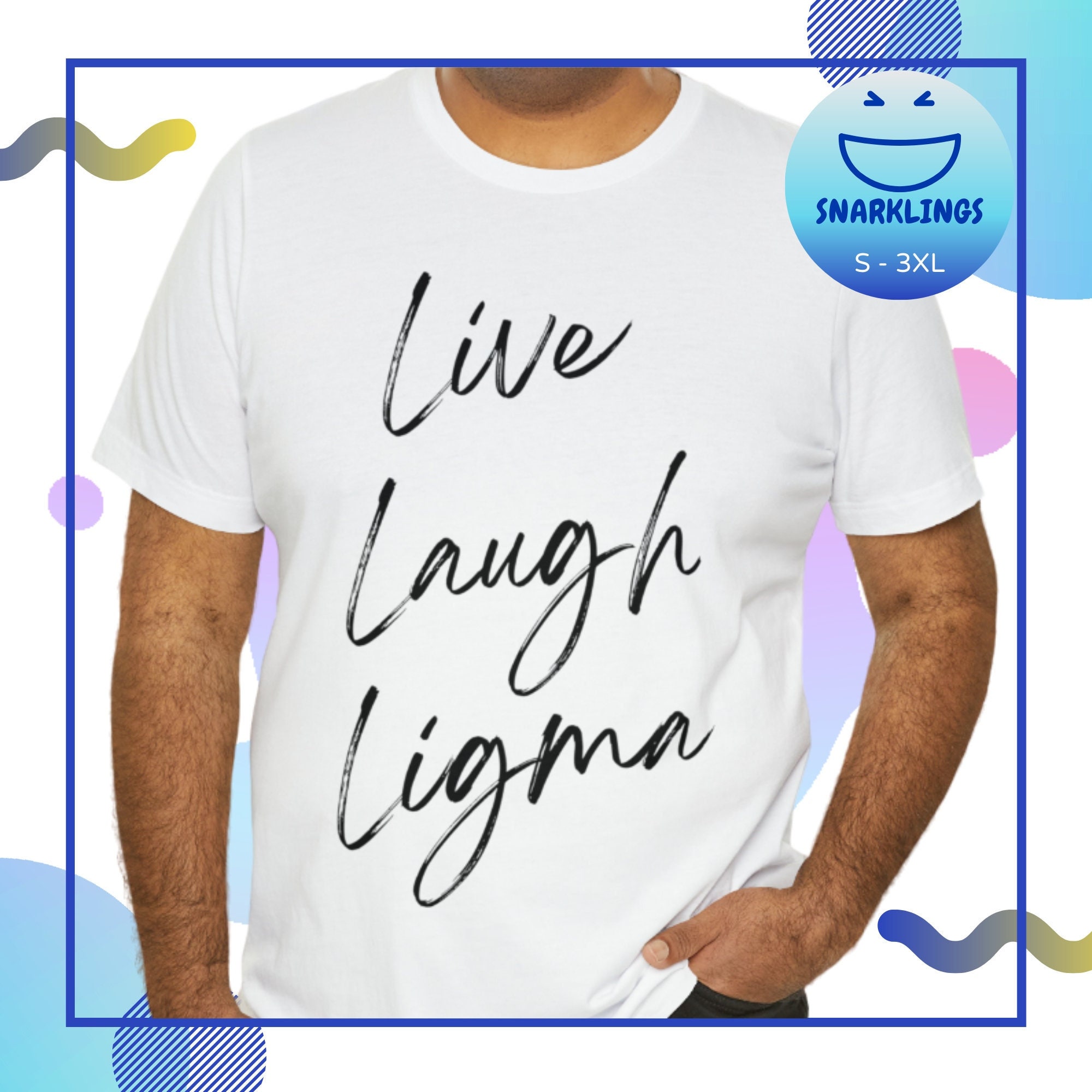 live laugh Ligma balls | Sticker