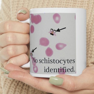 Schistocytes and Blasts Pathology Mug