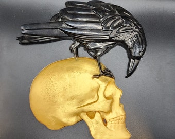 The Raven Resin Wall Hanger