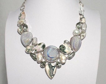 The Gemstone and Silver Necklace