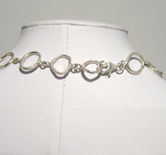 The Gemstone and Silver Necklace View 4
