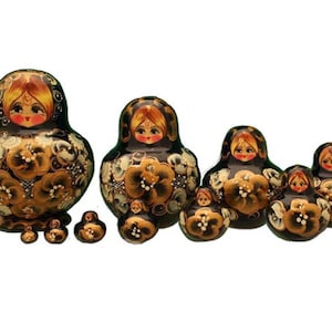 The Floral Nesting Doll (10 Nests)