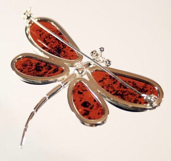 The Amber Dragonfly Pin - image 2