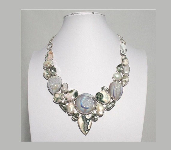 The Gemstone and Silver Necklace