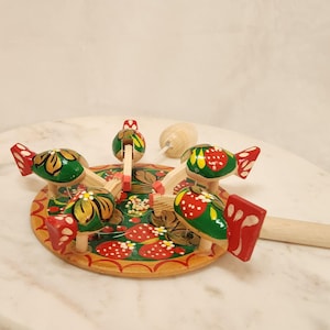 Russian Pecking Chicken Toy - Etsy