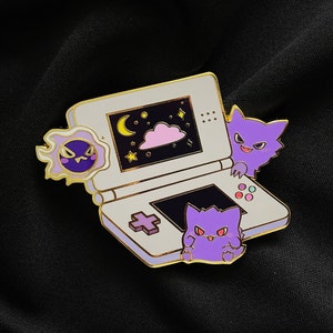 Gengar Game Console Enamel Pin