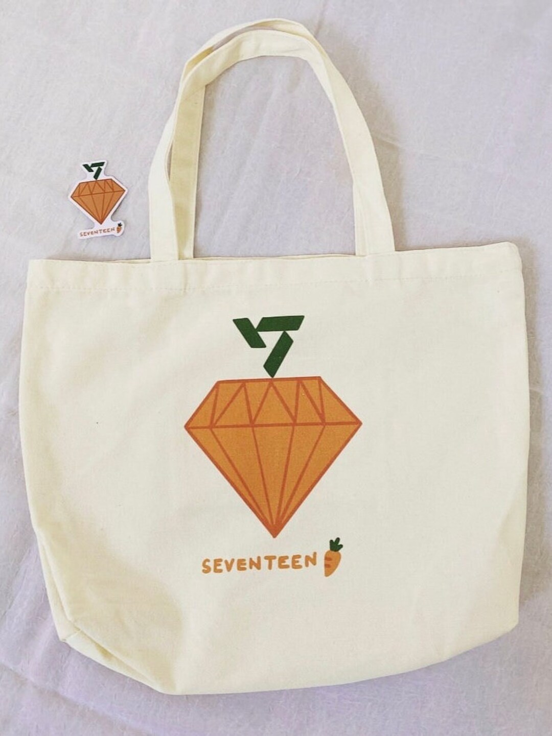[WHO.A.U] Steve Canvas Tote Bag / 韓国発 韓国WHO.A.U フーアーユー】Steve Canvas Tote Bag