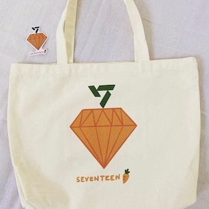 Bolso de lona Seventeen SVT “Carat”