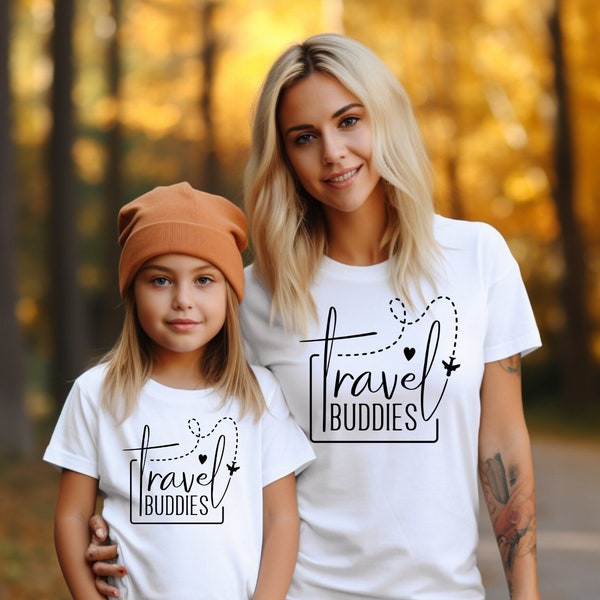 Travel Buddies T-Shirt / Sweatshirt / Crewneck I Vacation Shirt I Trip I Fly I Airplane