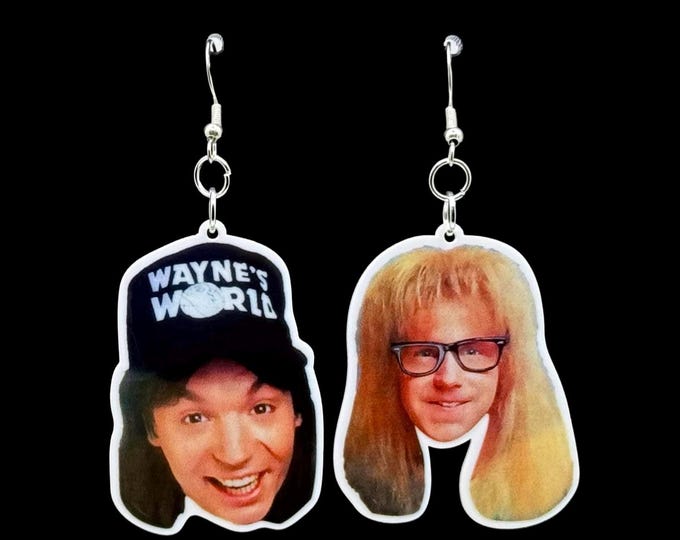WW Inspired, Funky Earrings, Comedy, We’re Not Worthy