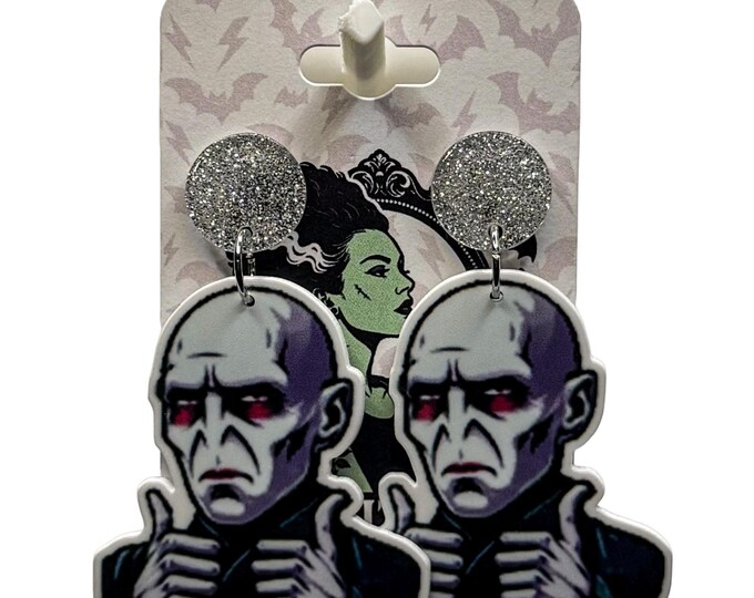 Dark Lord Earrings: Funny HP Inspired Gift